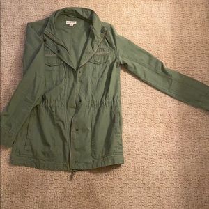 Olive Green Casual Jacket